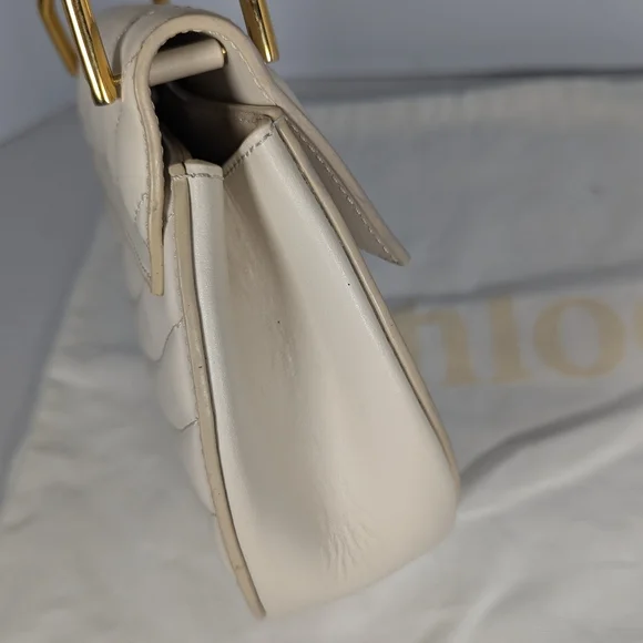 Chloe Calfskin Quilted Mini Drew Bijou Shoulder Bag - Picture 4 of 13